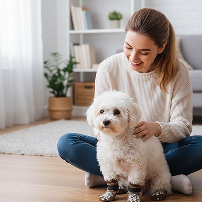 Chaussette pour chien