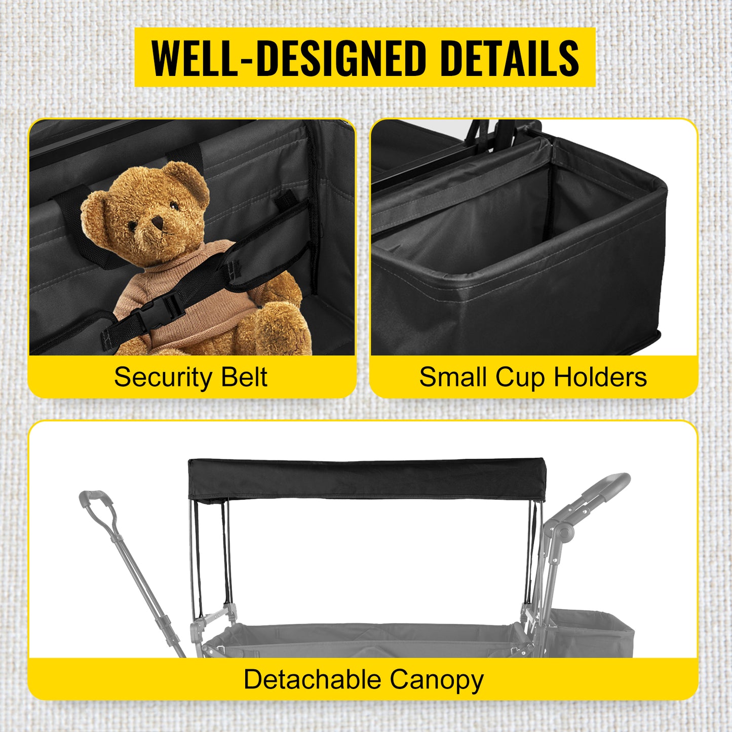 Poussette pour chien- Utility Wagon