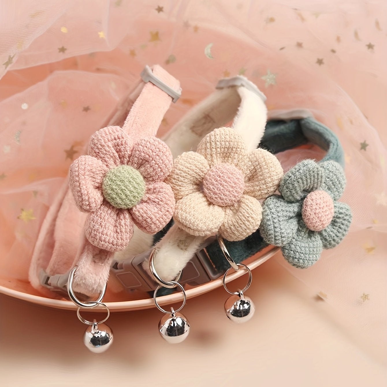 Collier chien - Fleur sublime - Le Chihuahua Voyageur
