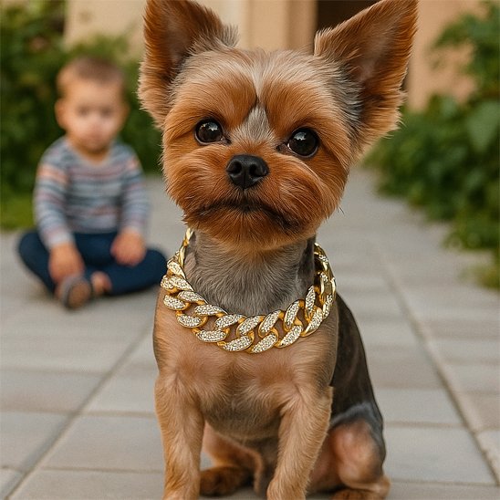 Collier pour Chien yorkshire