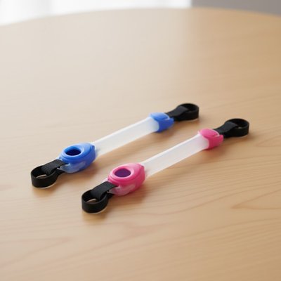 Colliers lumineux pour Chiens bleu-rose