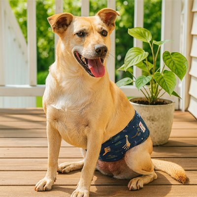 Couche incontinence pour chien | Hygiénique Ajustable - Le Chihuahua Voyageur