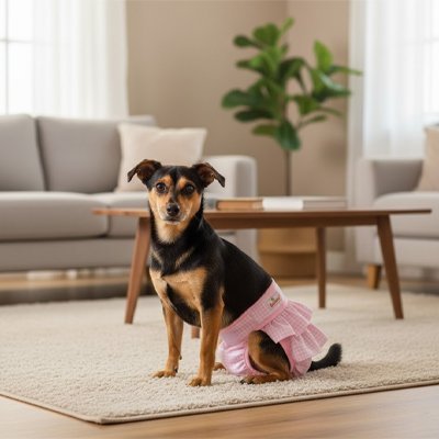 Culotte chien | Lavable Confort - Le Chihuahua Voyageur