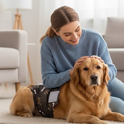 Culotte pour chien | Lavable et Étanche - Le Chihuahua Voyageur