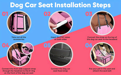 Caisse de transport chien- Car Booster Seat