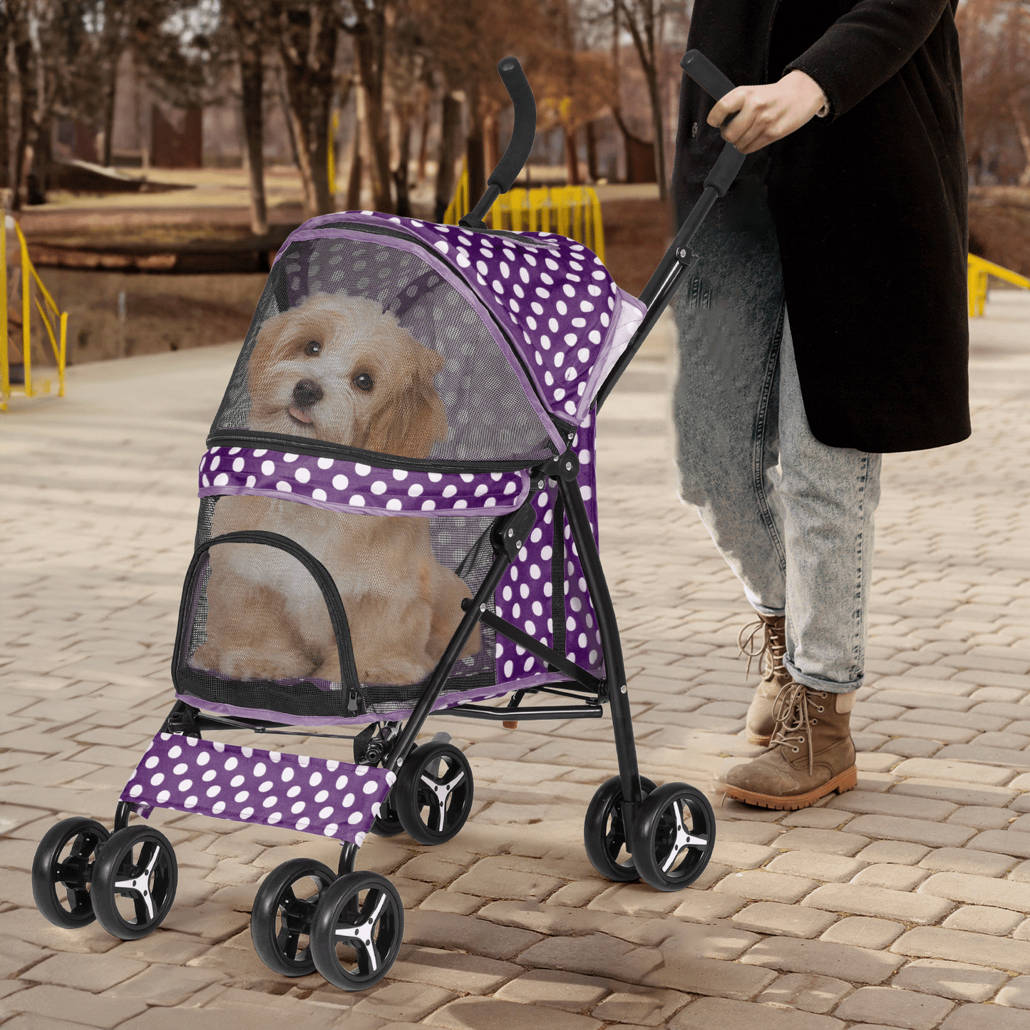 Poussette à chien |  MoNiBloom  Confort