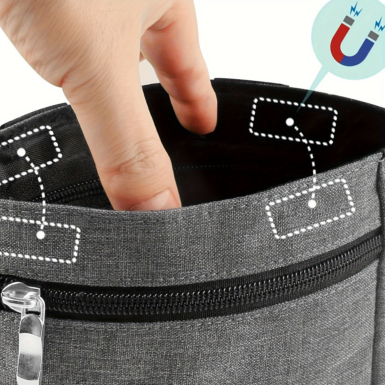 Sac pour chien- Treats Built-In Poop Bag Dispenser 3 Ways To Wear