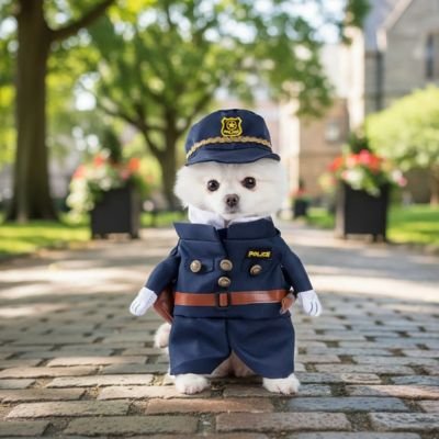 Déguisement Chien agent police