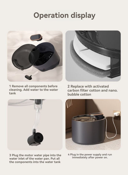 Distributeur d'eau intelligent pour chien - Le Chihuahua Voyageur