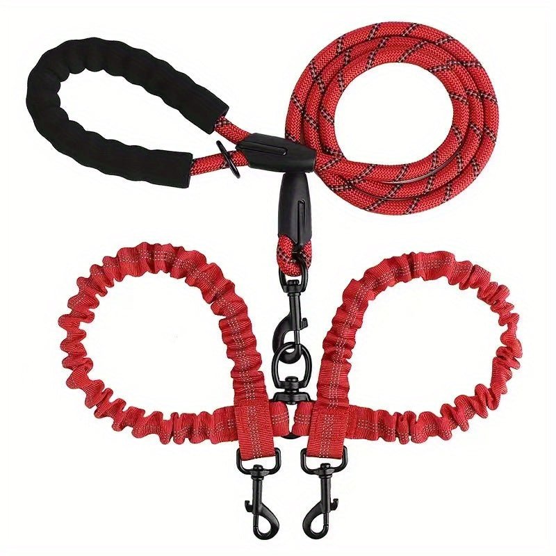 Double laisse pour chien - No Tangle Double - Le Chihuahua Voyageur