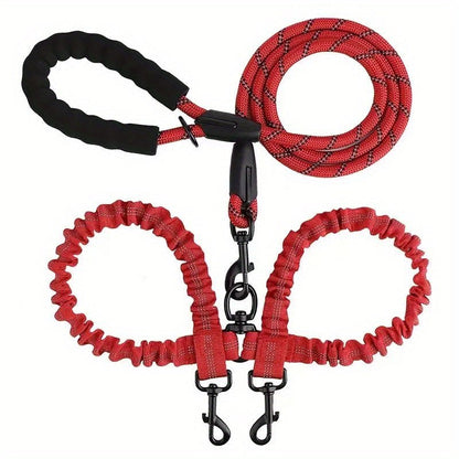 Double laisse pour chien - No Tangle Double - Le Chihuahua Voyageur