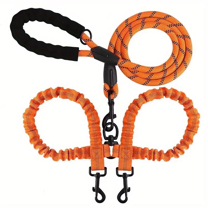 Double laisse pour chien - No Tangle Double - Le Chihuahua Voyageur