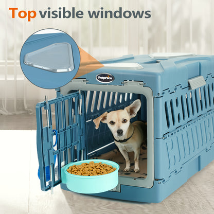 Caisse transport chien- Plastic Portable Dog