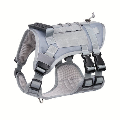 harnais anti traction chien- Explosion-proof Impact Dog Tactical