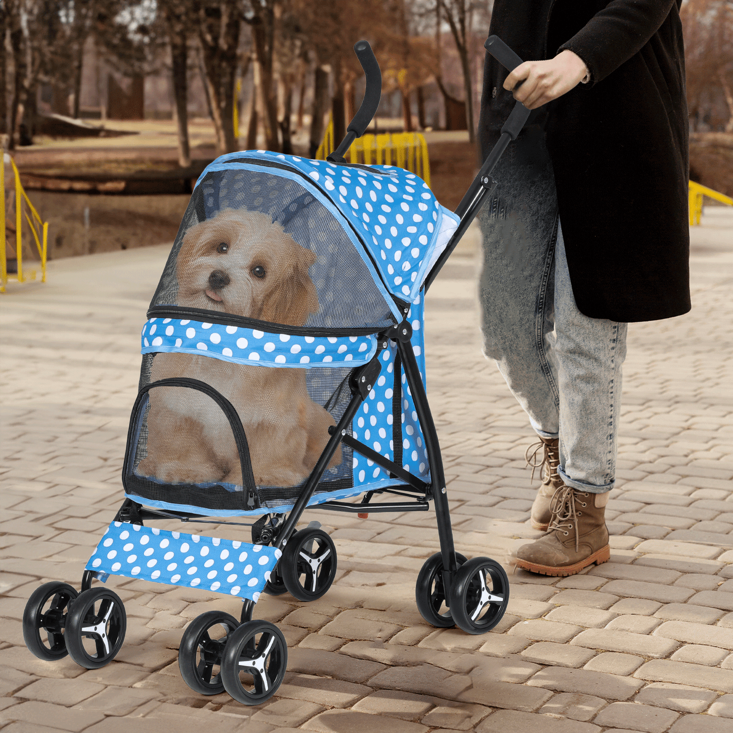 Poussette à chien |  MoNiBloom  Confort