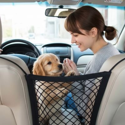 Filet chien voiture | Premium Secure - Le Chihuahua Voyageur