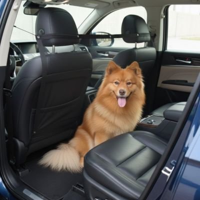 Filet pour chien pour voiture | SecuriDrive - Le Chihuahua Voyageur