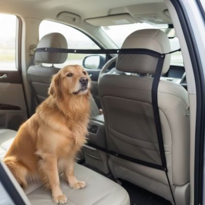 Filet pour chien pour voiture | SecuriDrive - Le Chihuahua Voyageur