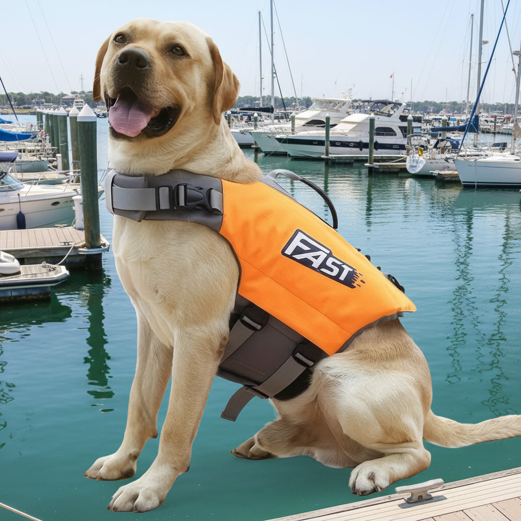 Gilet de sauvetage chiens - Fast Protection - Le Chihuahua Voyageur