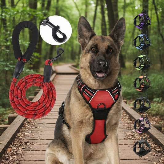 Harnais chien anti traction - Vest ensures Easy Control - Le Chihuahua Voyageur