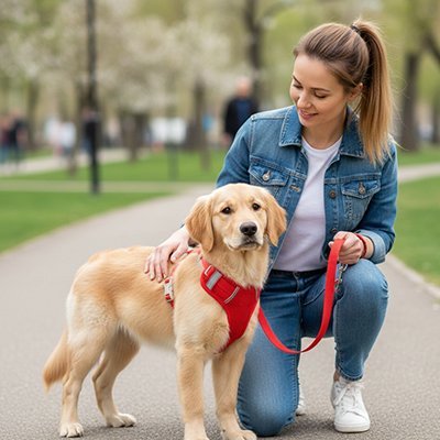 Harnais petit chien | Confort Anti-Traction - Le Chihuahua Voyageur