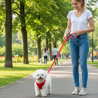 Harnais petit chien | Confort Anti-Traction - Le Chihuahua Voyageur