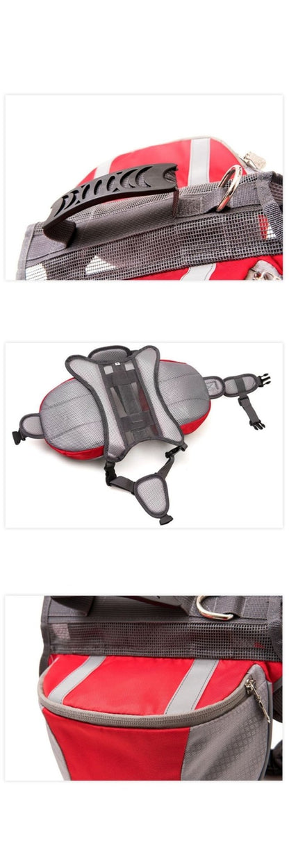 Harnais pour chien - Sac bandes réfléchissantes - Le Chihuahua Voyageur