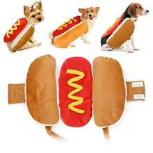 Déguisement chien Hot-Dog