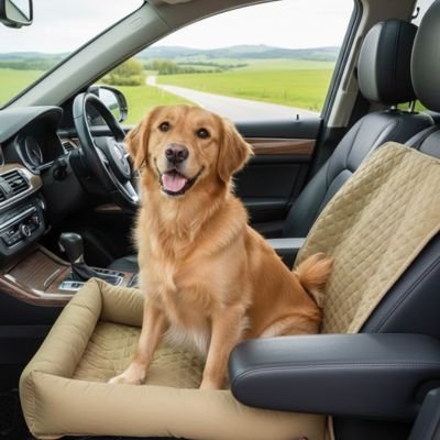 Housse voiture chien | Imperméable & Résistante - Le Chihuahua Voyageur