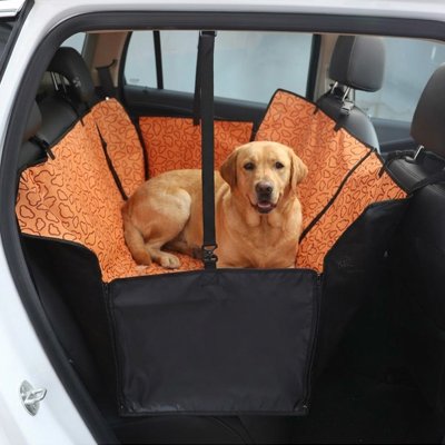Housse voiture chien  ours motifs