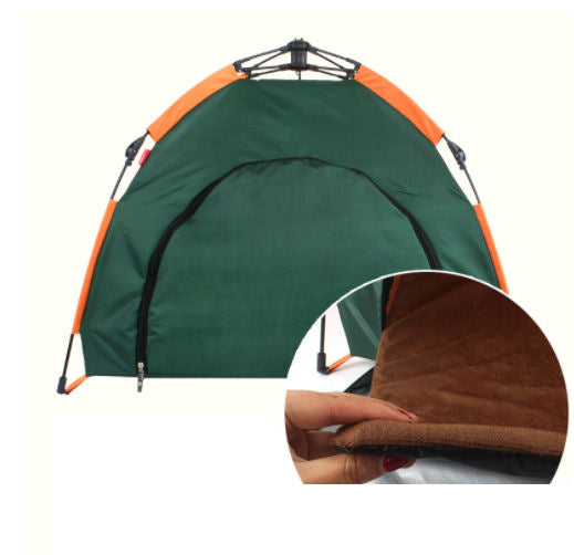 Lit de camp pour chien - Tente Semi-automatique