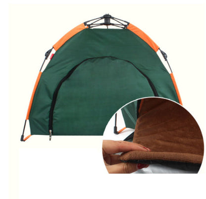 Lit de camp pour chien - Tente Semi-automatique