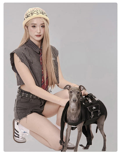 Harnais chien-Sac à bandoulière pour chien