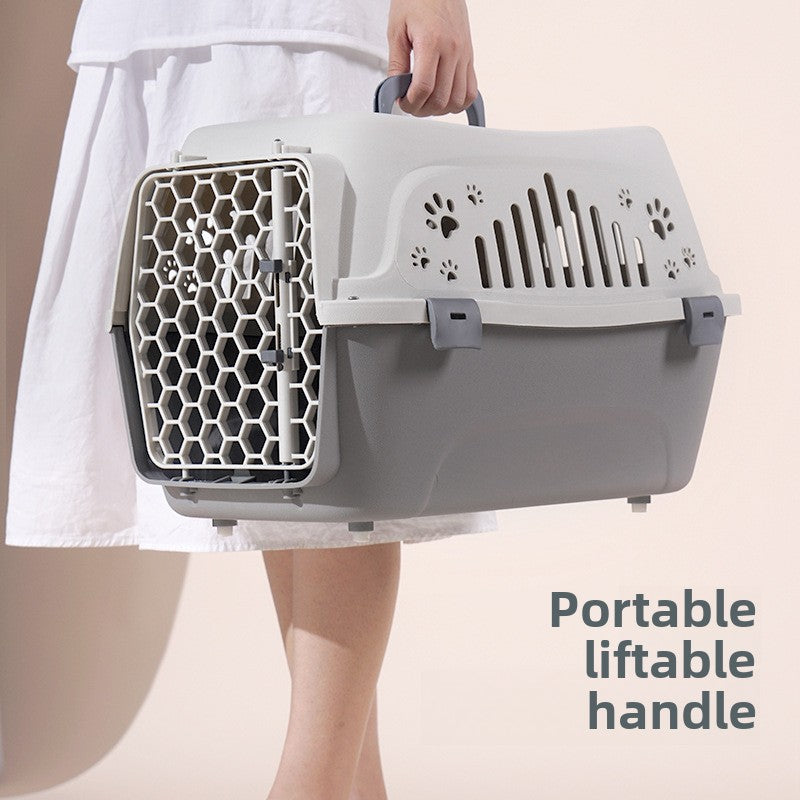 Cage chien- Cage Rigide * Gris