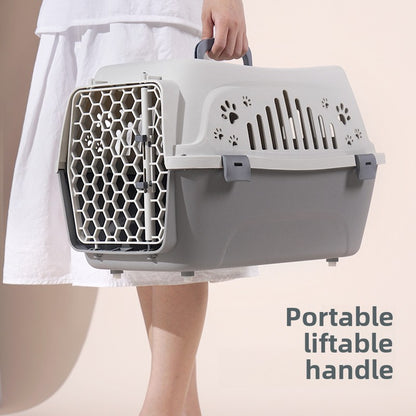 Cage chien- Cage Rigide * Gris