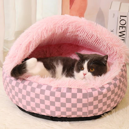 Panier pour chien-Nid d'hiver chaud