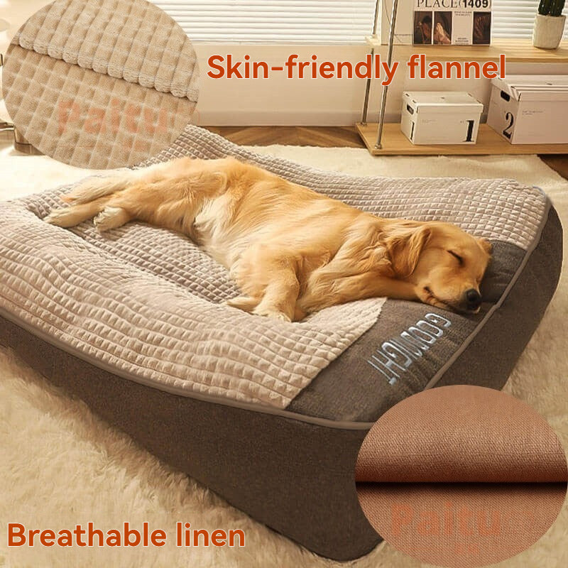 Lit pour chien - Nid velours