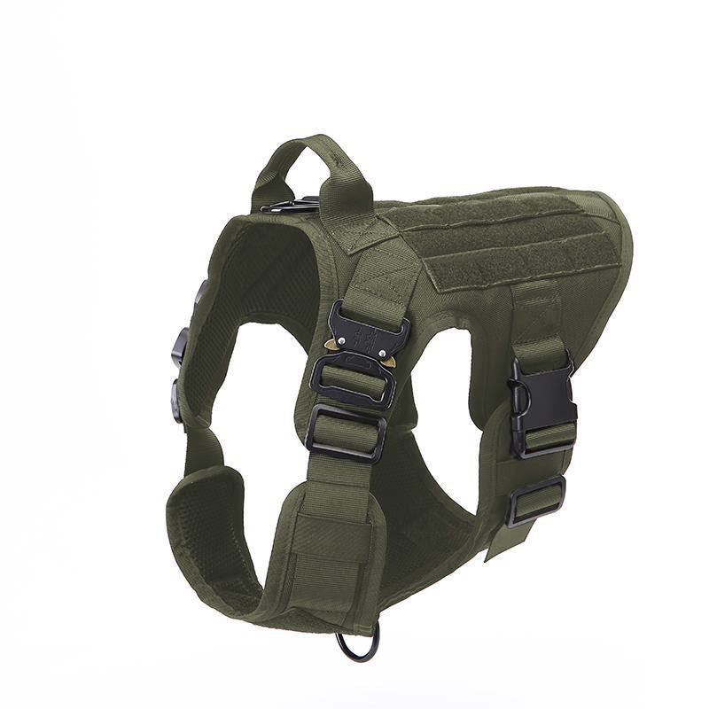 Harnais chien anti traction- Gilet tactique