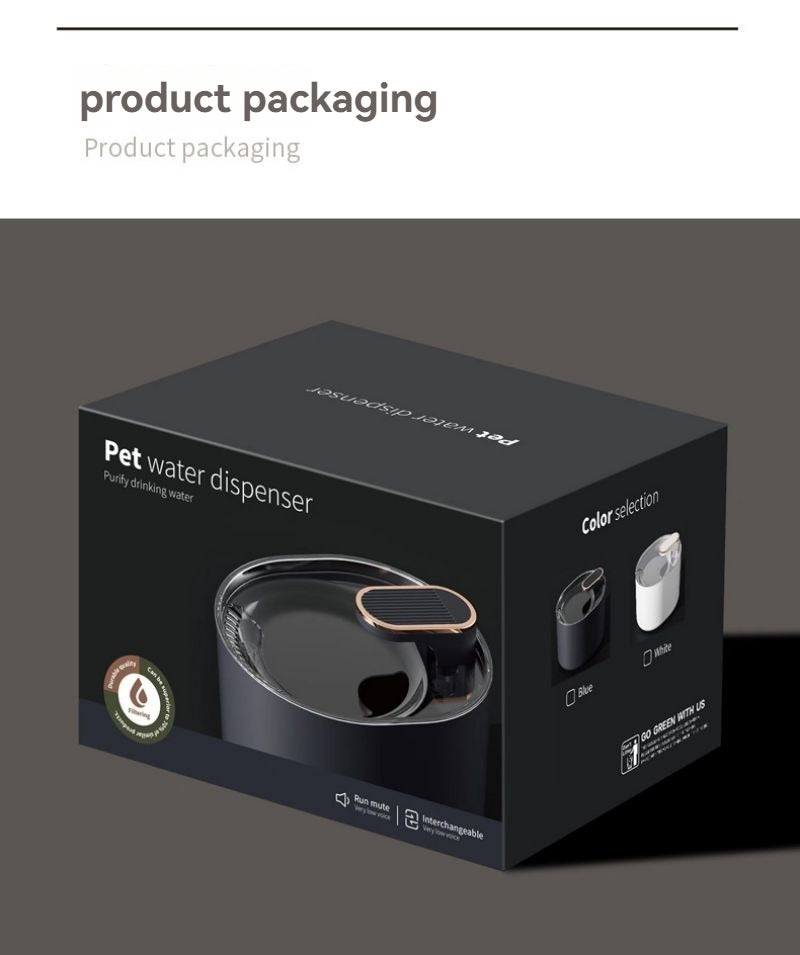 Distributeur d'eau intelligent pour chien