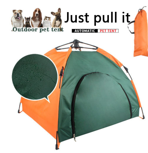 Lit de camp pour chien - Tente Semi-automatique