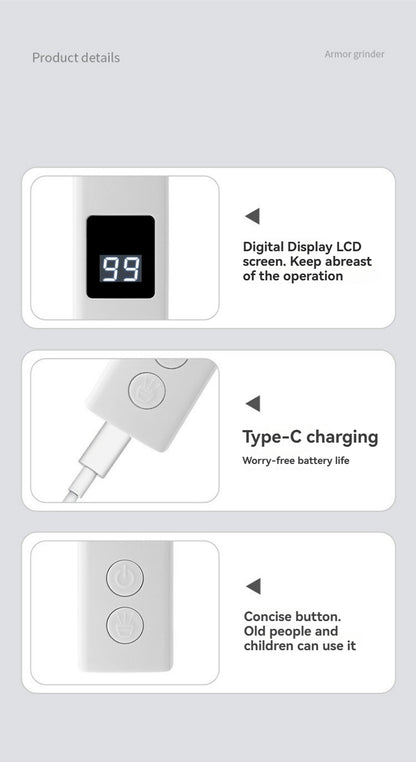 Un Coupe griffes pour chien - Broyeur de griffes