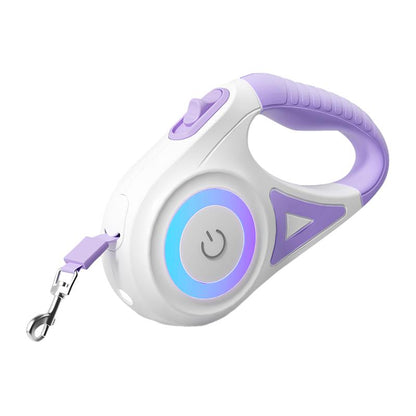 Laisse pour chien- Corde de traction rétractable automatique