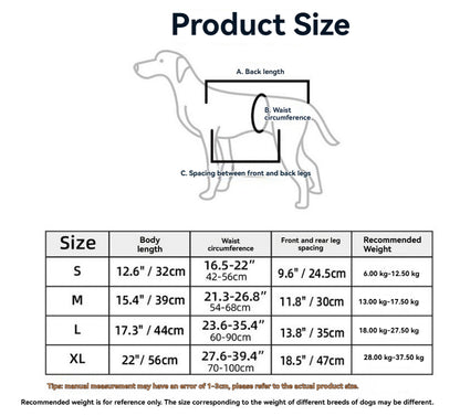 Harnais pour chien-Ceinture d'assistance