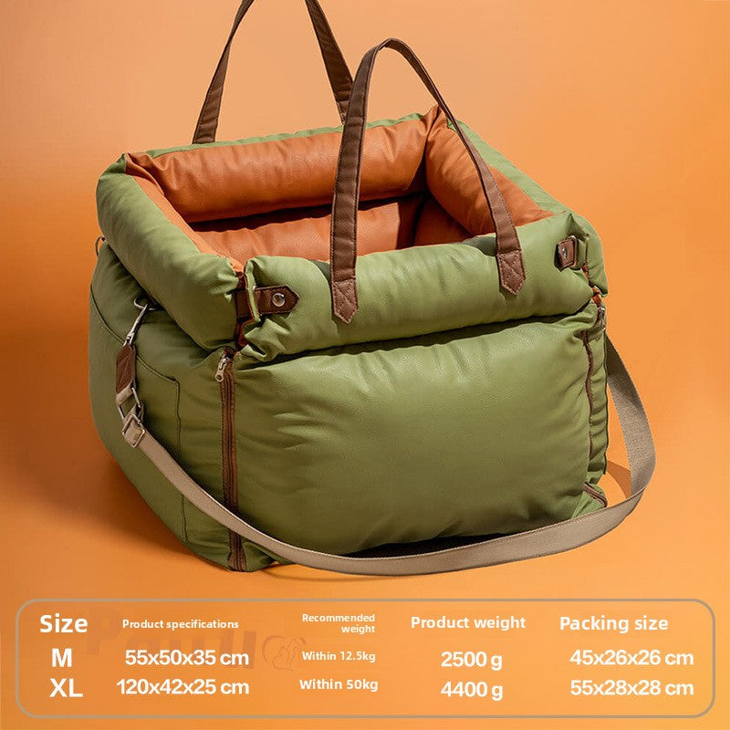 Caisse de transport pour chien- Sac confort voiture