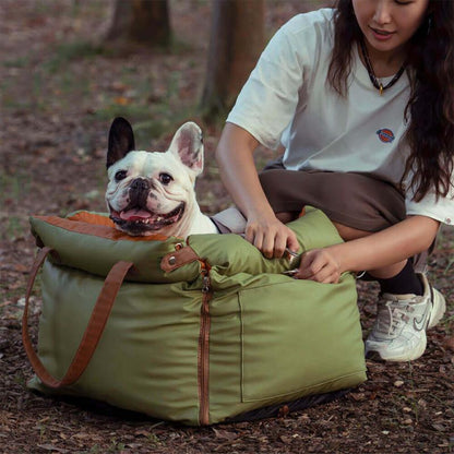 Caisse de transport pour chien- Sac confort voiture