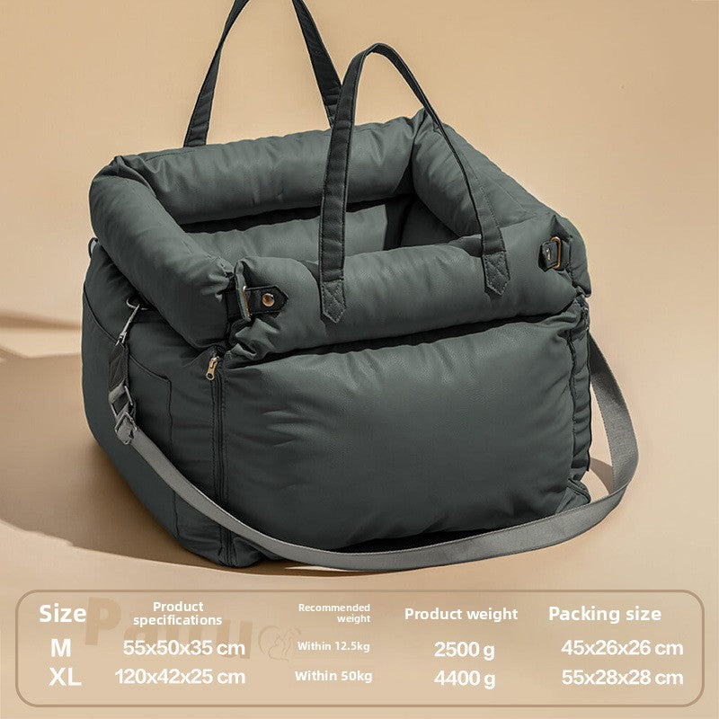 Caisse de transport pour chien- Sac confort voiture