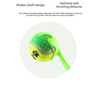 Lanceur de Balle pour chien- Perche flexible