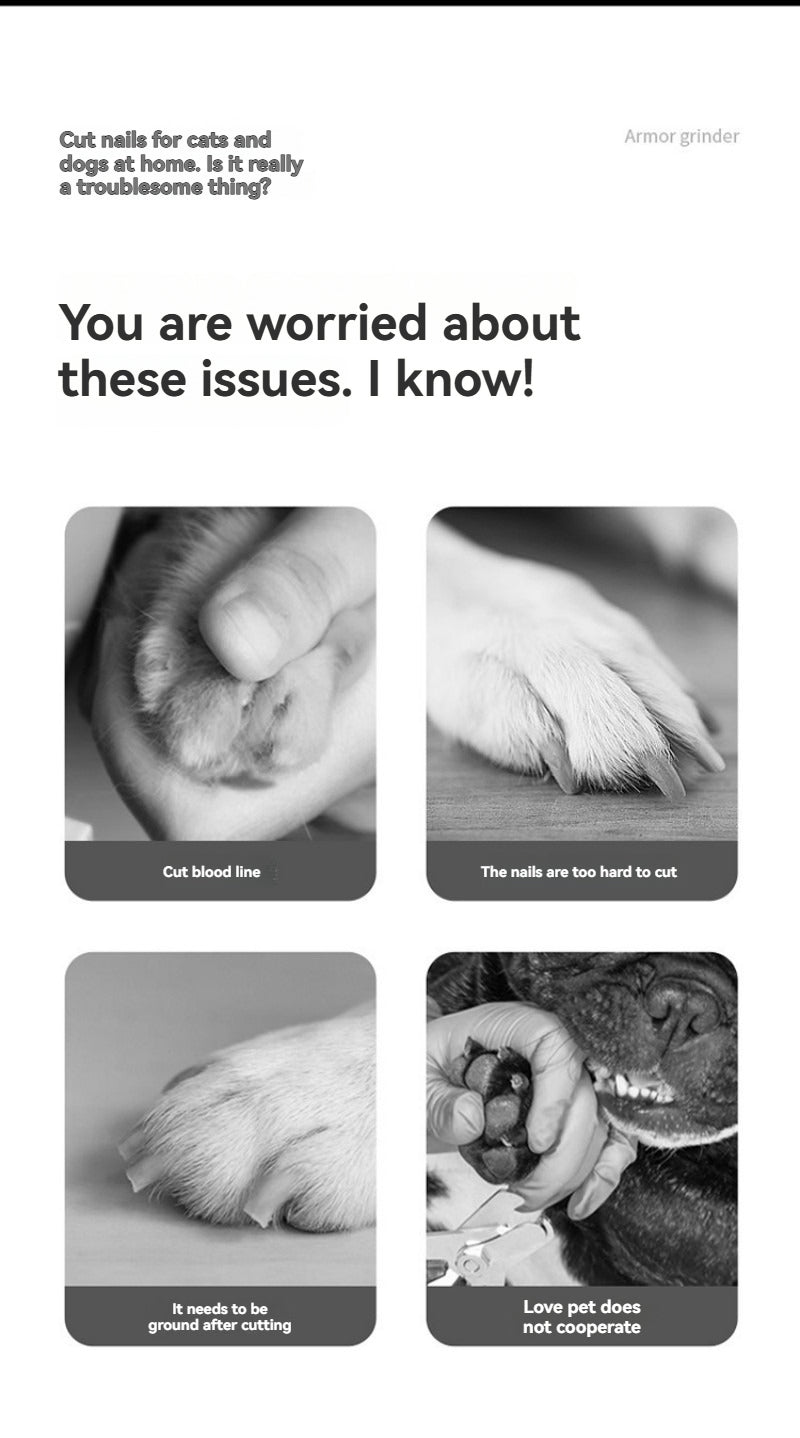 Un Coupe griffes pour chien - Broyeur de griffes