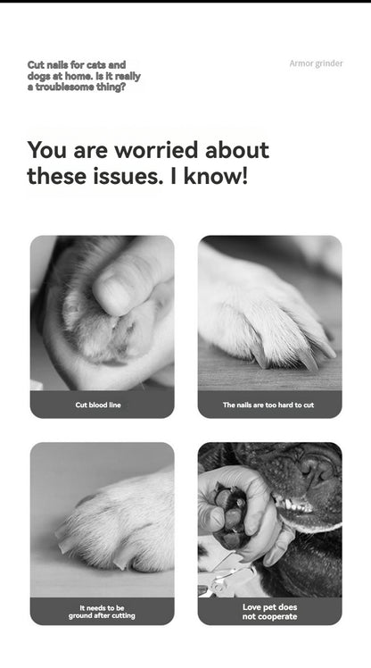 Un Coupe griffes pour chien - Broyeur de griffes