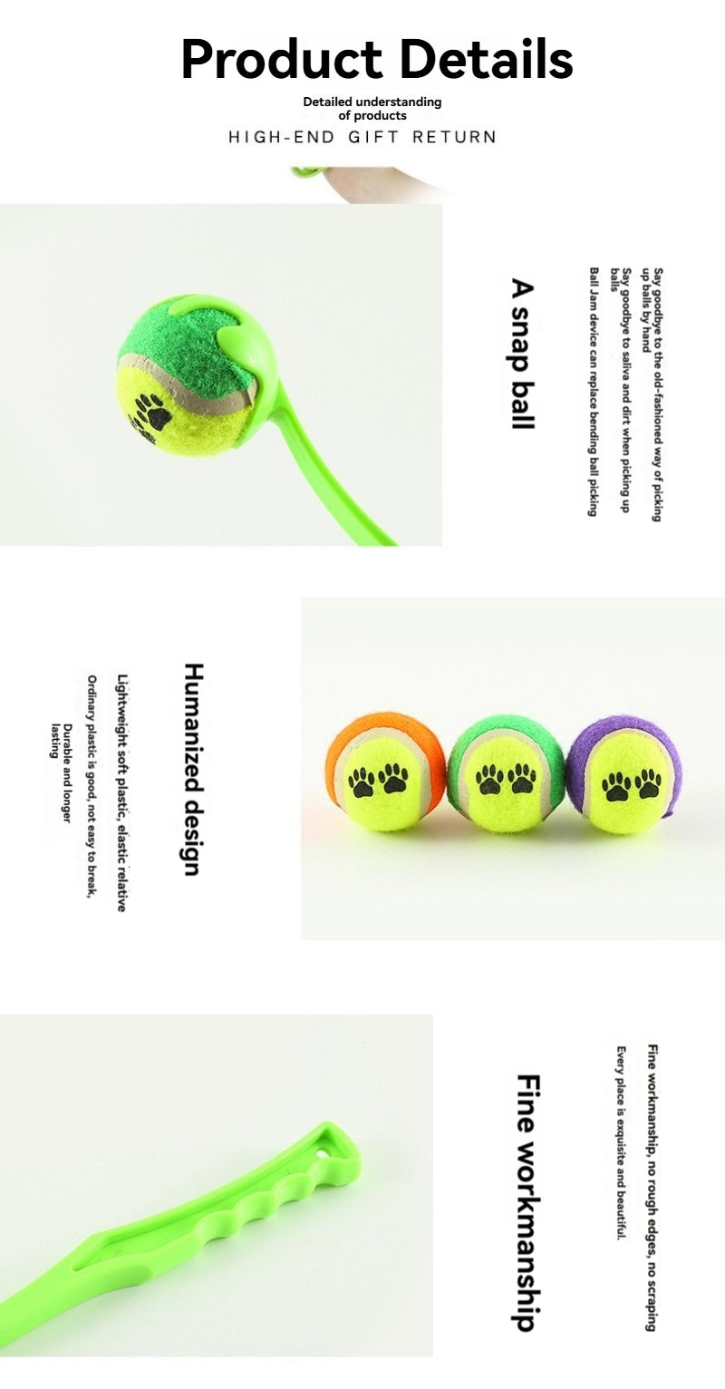 Lanceur de Balle pour chien- Perche flexible